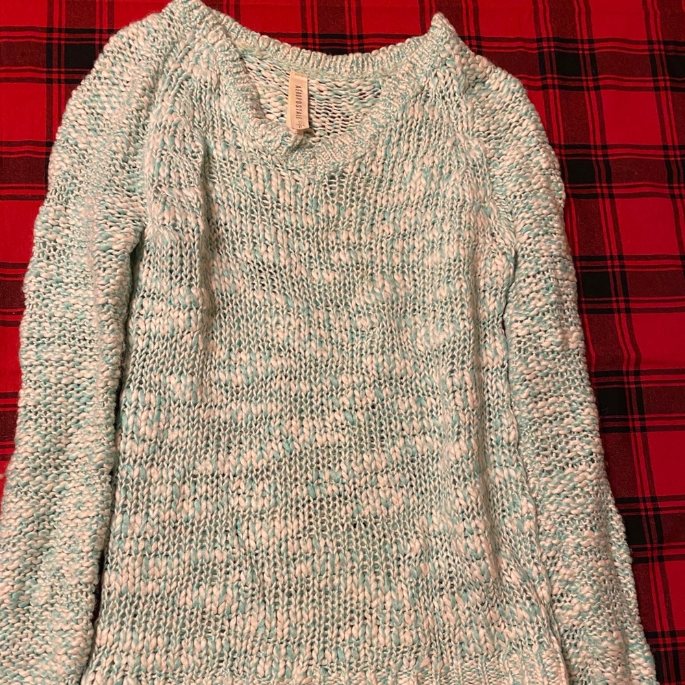 Teal Sweater